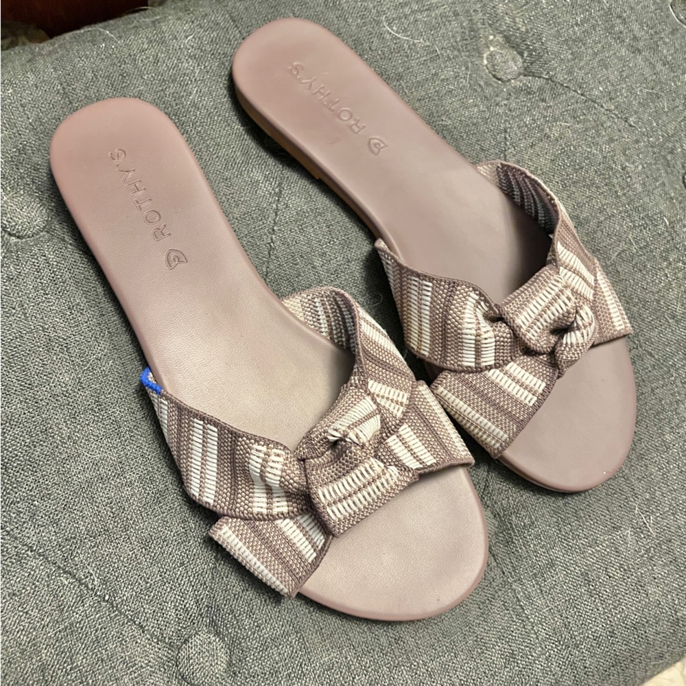 Rothys knotted slide